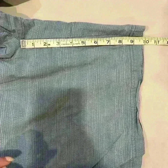 Columbia Blue Flat Front Shorts Size 10 - Picture 5 of 5